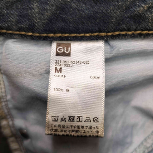 ジーユー GU 24SS バレル レッグ ジーンズ Y2K バギー レディース JPN:M