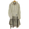 メゾンミハラヤスヒロ Maison MIHARA YASUHIRO 24SS HOODIE COMBINED DRESS / フーディーコンビドレス レディース FREE