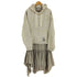 メゾンミハラヤスヒロ Maison MIHARA YASUHIRO 24SS HOODIE COMBINED DRESS / フーディーコンビドレス レディース FREE