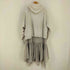 メゾンミハラヤスヒロ Maison MIHARA YASUHIRO 24SS HOODIE COMBINED DRESS / フーディーコンビドレス レディース FREE