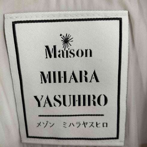 メゾンミハラヤスヒロ Maison MIHARA YASUHIRO 24SS HOODIE COMBINED DRESS / フーディーコンビドレス レディース FREE