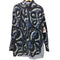 ヴィヴィアンウエストウッドマン Vivienne Westwood MAN ペイズリー柄 ストライプ柄 ドッキング アシンメトリーカラー ロングスリーブシャツ メンズ EUR:46