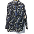 ヴィヴィアンウエストウッドマン Vivienne Westwood MAN ペイズリー柄 ストライプ柄 ドッキング アシンメトリーカラー ロングスリーブシャツ メンズ EUR:46