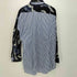 ヴィヴィアンウエストウッドマン Vivienne Westwood MAN ペイズリー柄 ストライプ柄 ドッキング アシンメトリーカラー ロングスリーブシャツ メンズ EUR:46