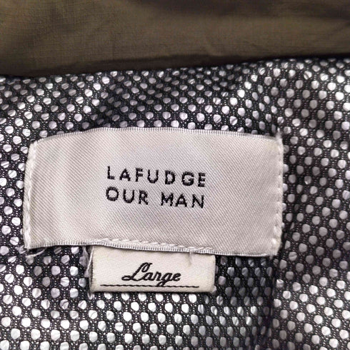 LAFUDGE OUR MAN ダブルジップ ナイロンジャケット メンズ JPN:L