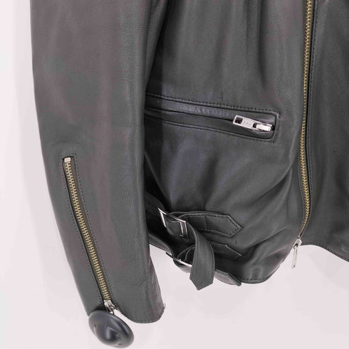アーバンリサーチ URBAN RESEARCH シープレザーダブルジップ ダブルライダースジャケット メンズ US:38
