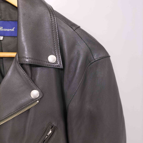 アーバンリサーチ URBAN RESEARCH シープレザーダブルジップ ダブルライダースジャケット メンズ US:38