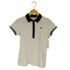 フレッドペリー FRED PERRY ロゴ刺繍 リブチェック 鹿の子 ポロシャツ レディース import:M