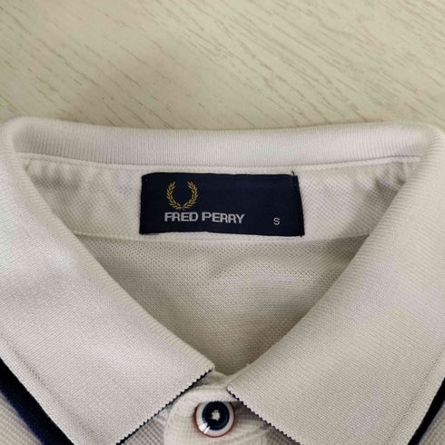 フレッドペリー FRED PERRY ロゴ刺繍 トリコカラー 鹿の子 ポロシャツ メンズ import:S