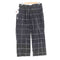 S.F.C WIDE PANTS BLACK/WHITE CHECK domestic メンズ XL