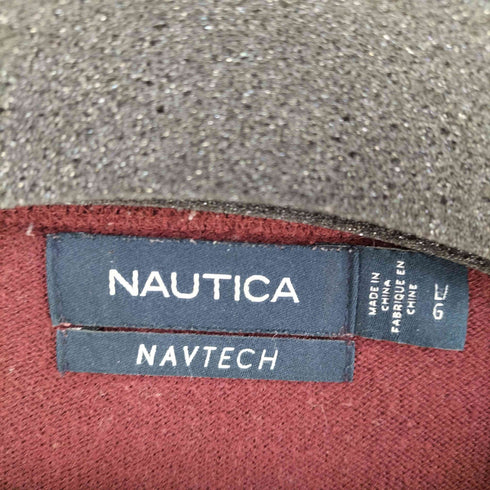 ノーティカ NAUTICA NAVTECH ロゴ刺繍 コットンニット メンズ import:L