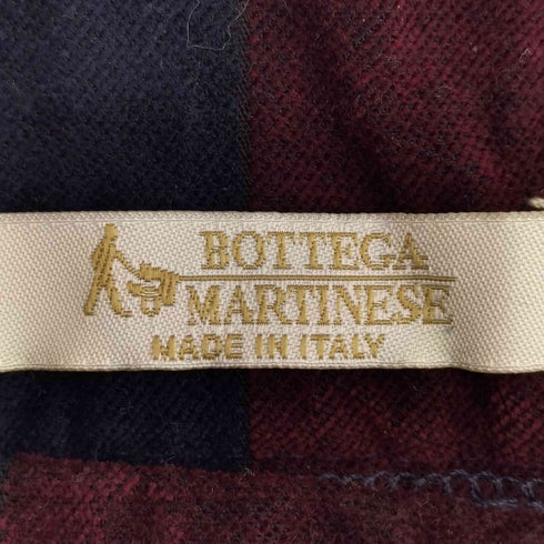 BOTTEGA MARTINESE イタリア製 ベロア ストライプ テーパードパンツ レディース 40