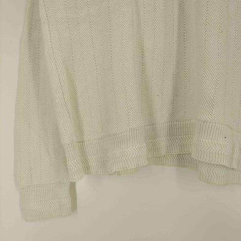 チャップスラルフローレン CHAPS RALPH LAUREN 90s USA製 ヘリンボーンクルーネックニット メンズ import:XL