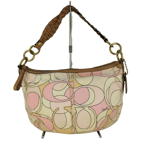 コーチ COACH オプティックシグネチャー柄 キャンバス ハンド ショルダーバッグ レディース