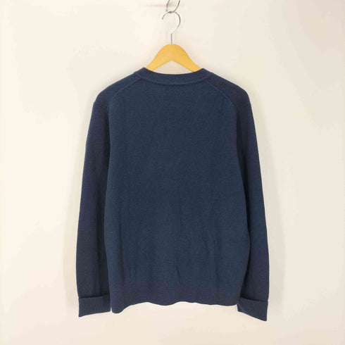 ランズエンド LANDS END カシミヤVネックカーディガン メンズ L