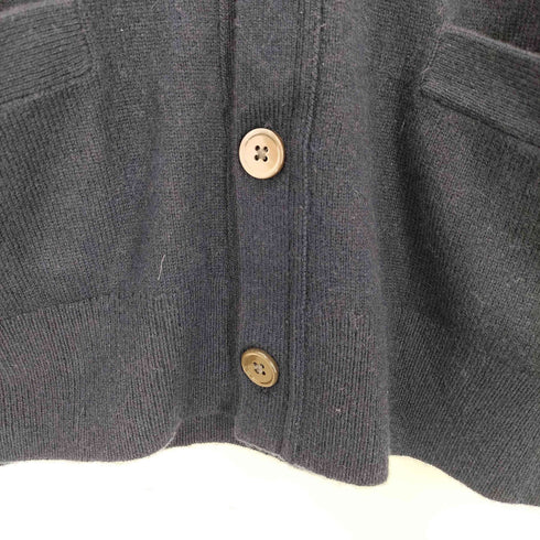 ランズエンド LANDS END カシミヤVネックカーディガン メンズ L