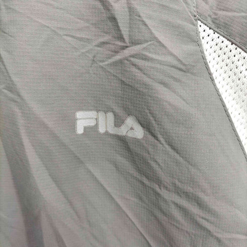 フィラ FILA メッシュ 切替 ロゴ プリント ジップアップ ジャケット メンズ import:XL