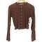 オーラリー AURALEE HARD TWIST COTTON GAUZE CARDIGAN レディース 0