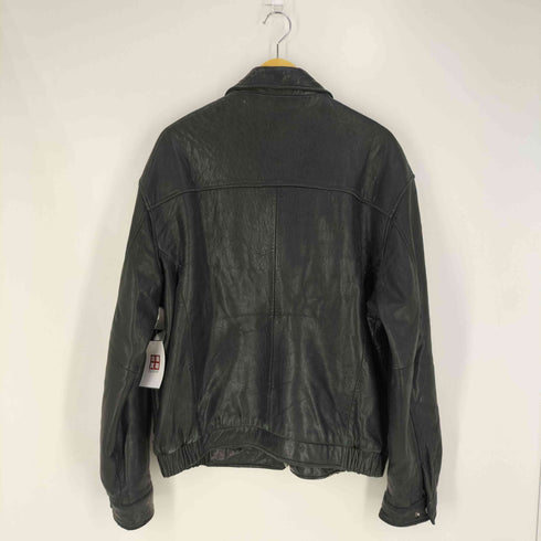 HATHAWAY ジップアップ レザージャケット メンズ import:XL