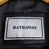 HATHAWAY ジップアップ レザージャケット メンズ import:XL