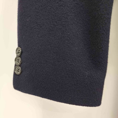 ハロッズ HARRODS Berwin&Berwin MADE IN ENGLAND カシミヤ100% 比翼チェスターコート メンズ