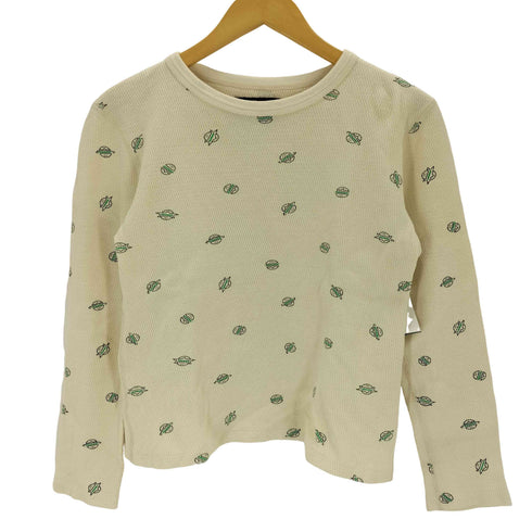 ロンハーマンヴィンテージ R.H.VINTAGE ハンバーガー柄 ワッフルカットソー レディース