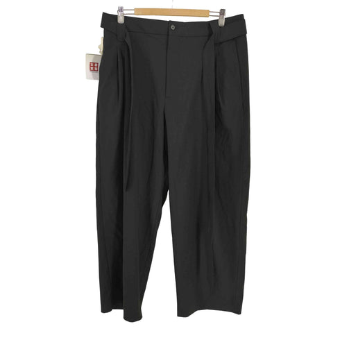 ザラ ZARA ベルトディテール プリーツパンツ メンズ 44