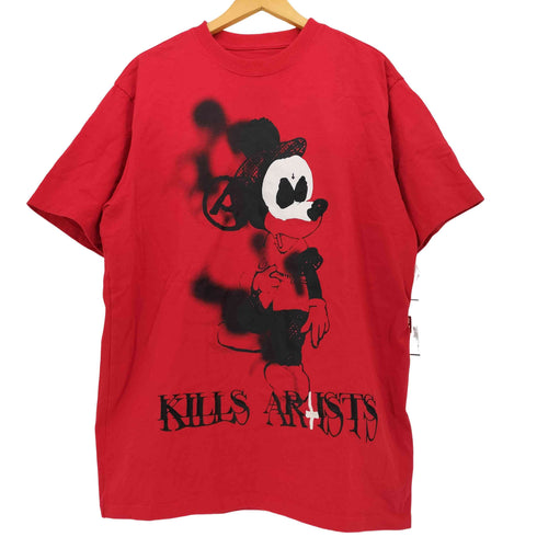 FREE WORLD ORDER キャラクタープリント KILLS ARTISTS S/S Tシャツ メンズ JPN:XL