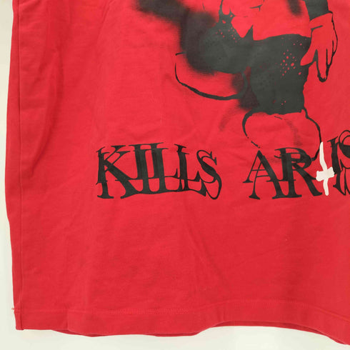 FREE WORLD ORDER キャラクタープリント KILLS ARTISTS S/S Tシャツ メンズ JPN:XL