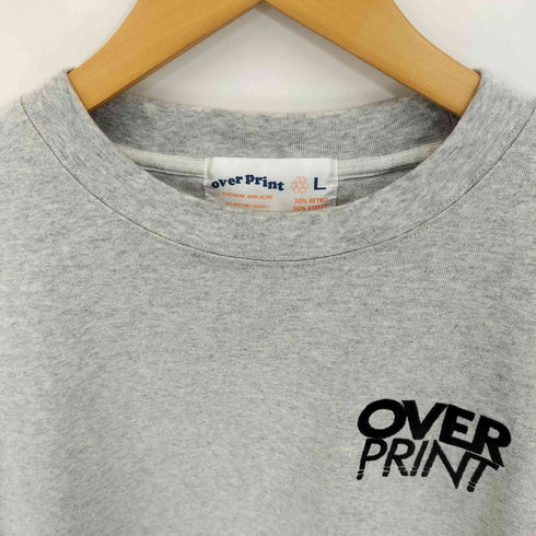 オーバープリント OVER PRINT Pop Art Sweatshirts L/S Tee Ver:19 メンズ JPN:L