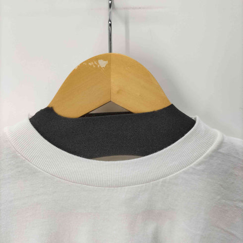 90s MADE IN USA シングルステッチ 企業 キャラクタープリントクルーネックTシャツ メンズ import:M