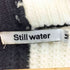 still water バイカラー ニット カーディガン メンズ import:M