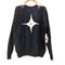 PERSON INTENTION サイドジップ 変形デザイン シャギー ニット メンズ import:M