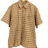 エルエルビーン L.L.Bean 90-00S リネン混 半袖 チェックシャツ メンズ import:L