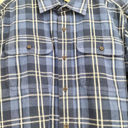 エルエルビーン L.L.Bean コットン ダブルポケット チェック ネルシャツ メンズ import:XL