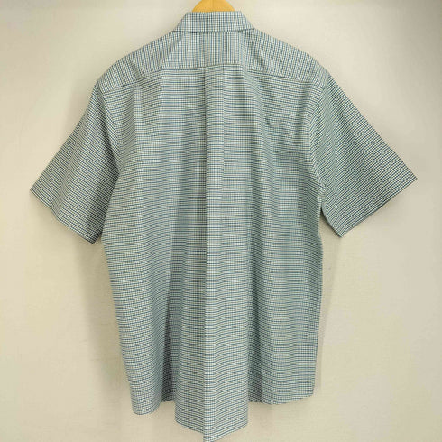 エルエルビーン L.L.Bean WRINKLE FREE TRADITIONAL FIT コットン 半袖 チェックシャツ メンズ 16 1/2