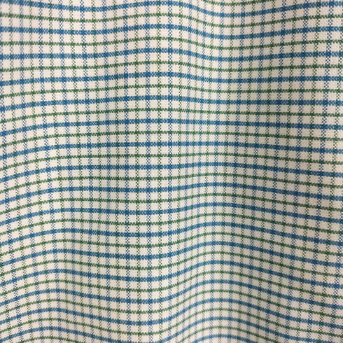 エルエルビーン L.L.Bean WRINKLE FREE TRADITIONAL FIT コットン 半袖 チェックシャツ メンズ 16 1/2