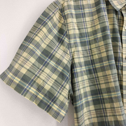 エルエルビーン L.L.Bean 半袖 コットン チェックシャツ メンズ import:L