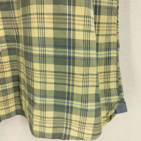 エルエルビーン L.L.Bean 半袖 コットン チェックシャツ メンズ import:L