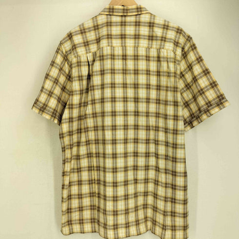 エルエルビーン L.L.Bean SLIGHTY FITTED コットン 半袖 開襟 チェックシャツ メンズ import:L