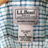 エルエルビーン L.L.Bean シアサッカー オーガニックコットン100 半袖 チェックシャツ メンズ import:XL