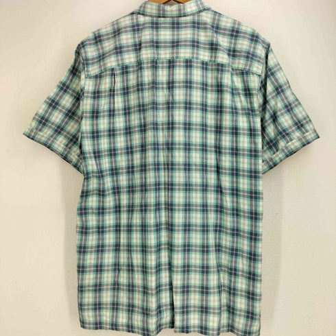 エルエルビーン L.L.Bean コットン 開襟 半袖 チェックシャツ メンズ import:L