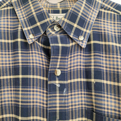エルエルビーン L.L.Bean コットン チェック シャツ メンズ import:L