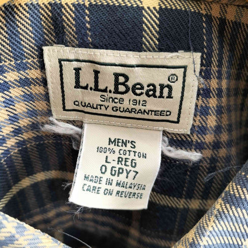 エルエルビーン L.L.Bean コットン チェック シャツ メンズ import:L