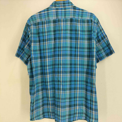 エルエルビーン L.L.Bean 半袖 コットン チェックシャツ メンズ import:L
