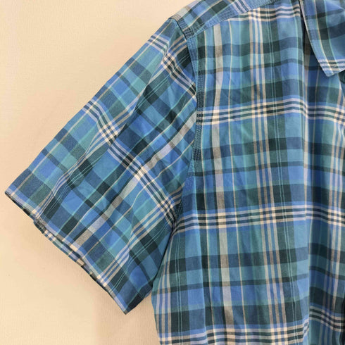 エルエルビーン L.L.Bean 半袖 コットン チェックシャツ メンズ import:L