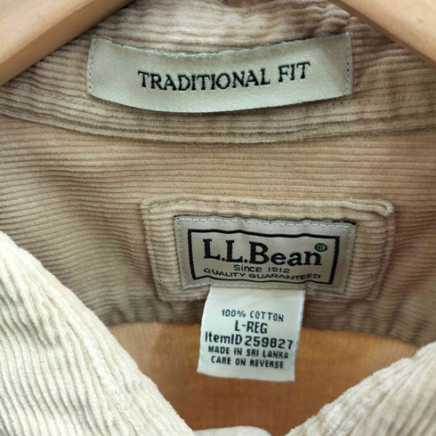 エルエルビーン L.L.Bean ボタンダウン コーデュロイ コットンシャツ メンズ import:L