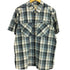 エルエルビーン L.L.Bean オーガニックコットン ダブルポケット 半袖 チェックシャツ メンズ import:XL