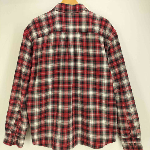 エディーバウアー Eddie Bauer ボタンダウン ネルチェックシャツ メンズ import:XL
