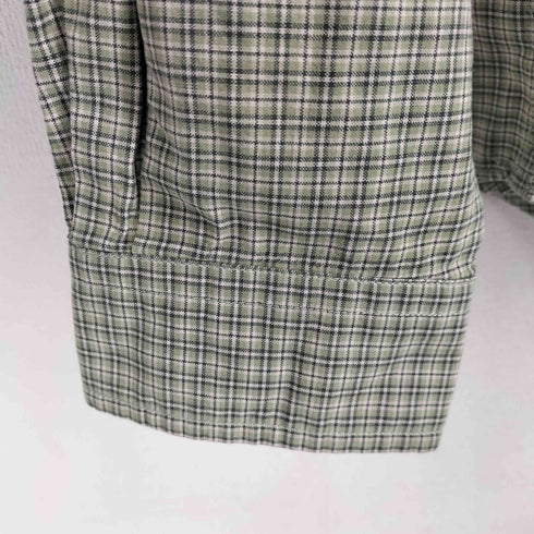 エディーバウアー Eddie Bauer 長袖ボタンダウン チェックシャツ メンズ import:XL